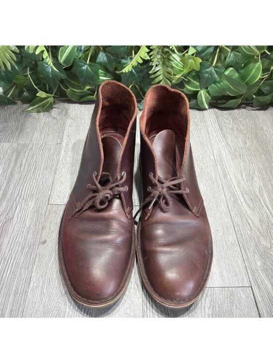 Clarks Originals  Bushacre 3 mens Brown Size 11.5 Chukka Boots main image 9